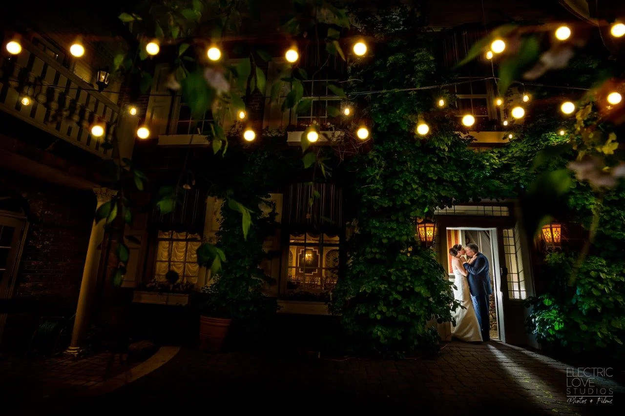 Ballroom reception at The Brownstone